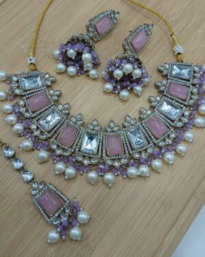 Rajwadi Choker Set, ORN20223