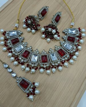 Rajwadi Choker Set, ORN20224