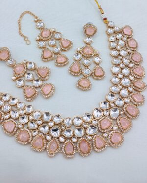 Kundan Choker Necklace Set, ORN20230