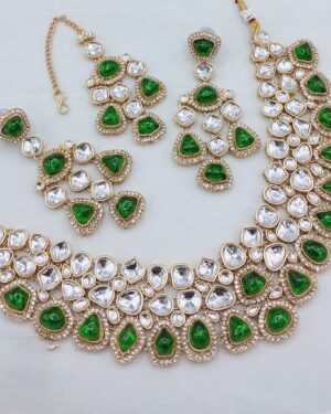 Kundan Choker Necklace Set, ORN20233