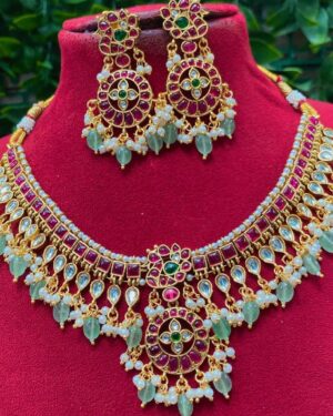 Kundan Necklace Set, ORN20267