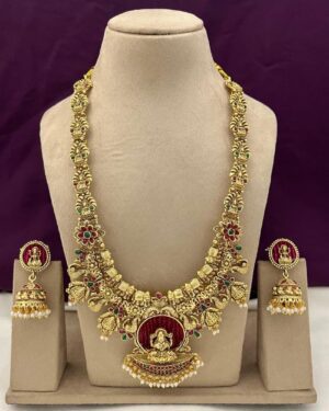 Temple Jewellery Necklace Set, ORN20276