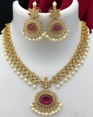 Kundan Necklace Set, ORN20280