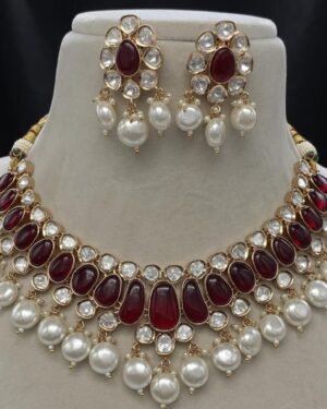 Kundan Necklace Set, ORN20294