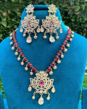 Kundan Necklace Set, ORN20302