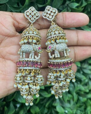 Pure Zirconian Diamond Earrings, ORN20382