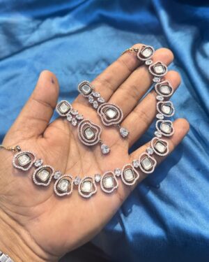 Pure Zirconian Diamond Necklace Set, ORN20430