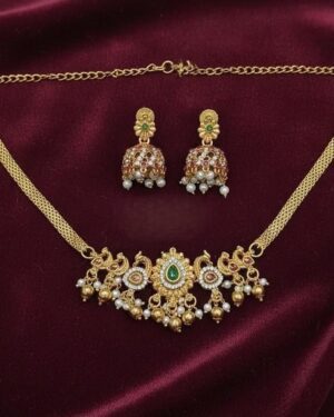 Kundan Necklace Set, ORN20542