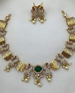 Pure Zirconian Necklace Set, ORN20549