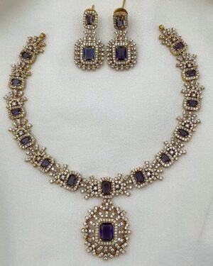 Pure Zirconian Necklace Set, ORN20550
