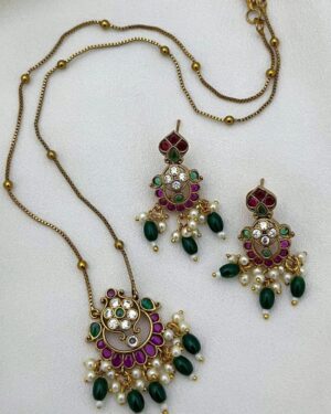 Pure Zirconian Necklace Set, ORN20552