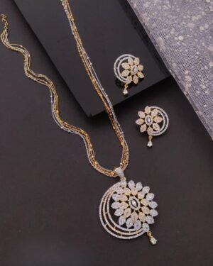 Dual-Tone Necklace Set, ORN20577