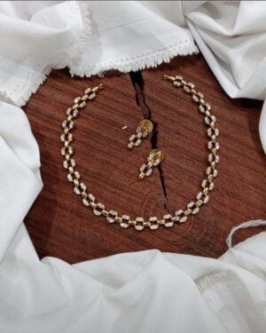 Pure Zirconian Diamond Necklace Set, ORN30208