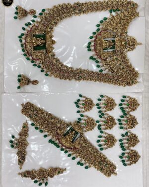 Kundan Temple Necklace Sets, ORN30262