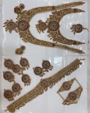 Kundan Temple Necklace Sets, ORN30268
