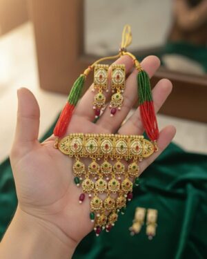 Rajwadi Choker Set, ORN30281