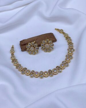 Pure Zirconian Diamond Necklace Sets, ORN30300