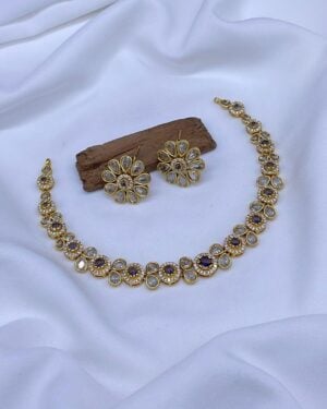 Pure Zirconian Diamond Necklace Sets, ORN30302