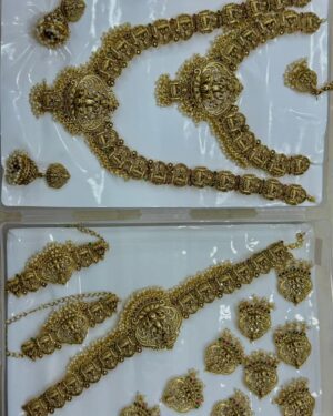 Kundan Temple Necklace Set, ORN30503