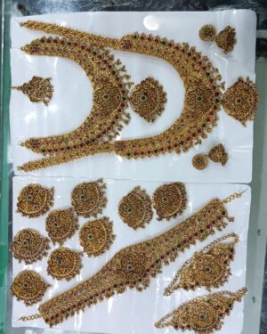 Kundan Temple Necklace Set, ORN30504