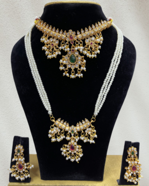 Kundan Necklace Set, ORN30518