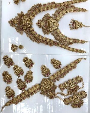 Kundan Temple Necklace Set, ORN30565