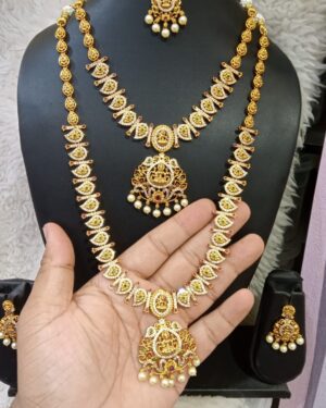 Pure Zirconian Diamond Necklace Set (2 Sets), ORN30572