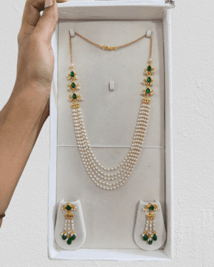 Pure Zirconian Diamond Necklace Set, ORN30636