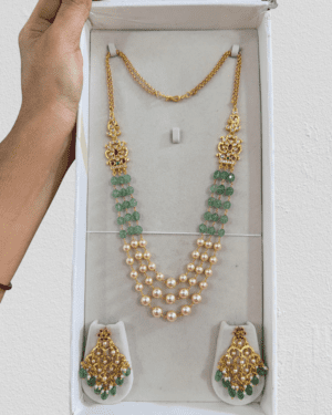 Pure Zirconian Diamond Necklace Set, ORN30640