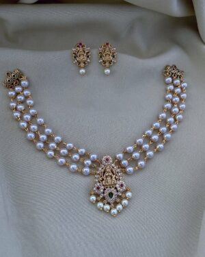 Pure Zirconian Diamond Necklace Set, ORN30657
