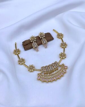 Pure Zirconian Diamond Necklace Set, ORN31393