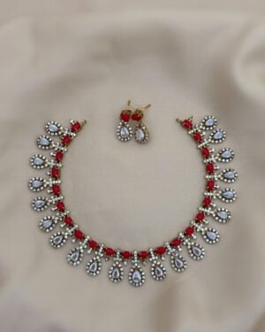 Pure Zirconian Diamond Necklace Set