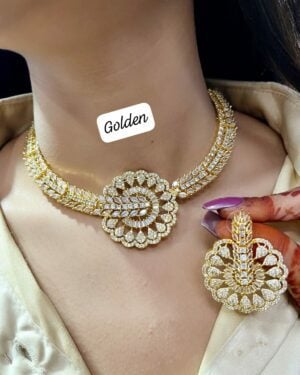Pure Zirconian Diamond Necklace Set