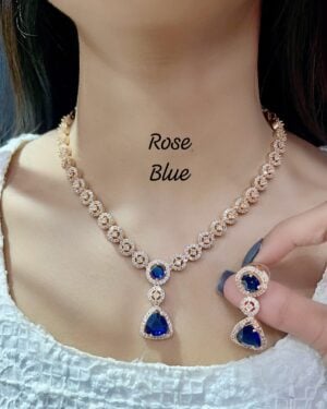 Pure Zirconian Diamond Necklace Set