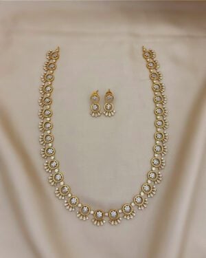 Pure Zirconian Diamond Necklace Set, ORN0904AM15