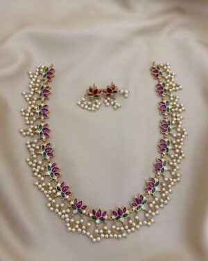 Pure Zirconian Diamond Necklace Set, ORN0904AM8