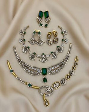 Pure Zirconian Diamond Necklace Set, ORN1004AM1