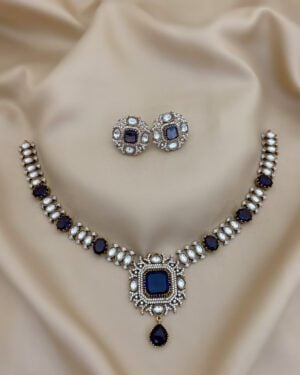 Pure Zirconian Diamond Necklace Set, ORN1004AM21