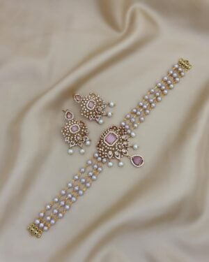 Pure Zirconian Diamond Necklace Set, ORN1104AM11