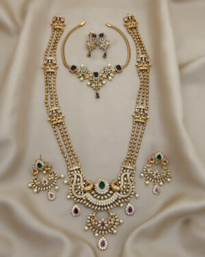 Pure Zirconian Diamond Necklace Set, ORN2605AM10