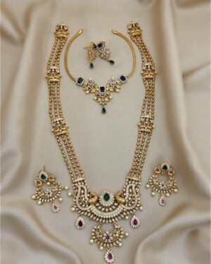 Pure Zirconian Diamond Necklace Set, ORN2605AM16