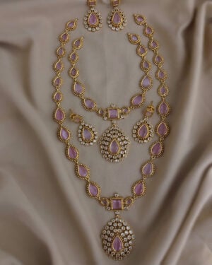 Pure Zirconian Diamond Necklace Set, ORN2605BM21