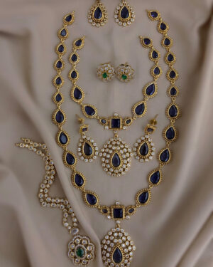 Pure Zirconian Diamond Necklace Set, ORN2605BM28