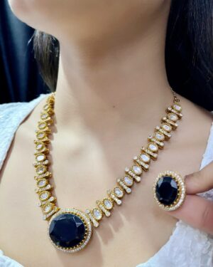Pure Zirconian Diamond Necklace Set, ORN2605DM36