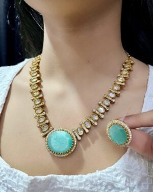 Pure Zirconian Diamond Necklace Set, ORN2605DM37