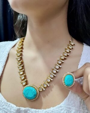 Pure Zirconian Diamond Necklace Set, ORN2605DM38