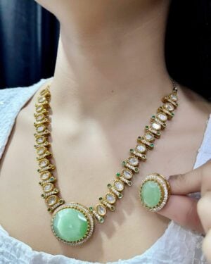 Pure Zirconian Diamond Necklace Set, ORN2605DM39