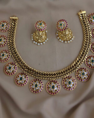 Pure Zirconian Diamond Necklace Set, ORN0206BM48