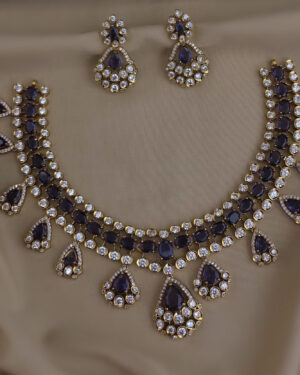 Pure Zirconian Diamond Necklace Set, ORN0406BM26
