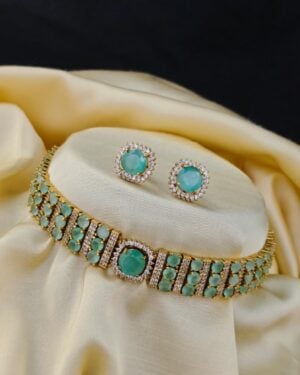 Pure Zirconian Diamond Necklace Set, ORN2306BM32